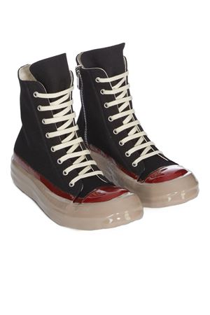 Sneakers in denim nero/rosso/beige scuro DRKSHDW | DU02E7800DODP903101