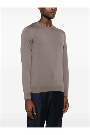Dove grey merino wool sweater DRUMOHR | D0D103548