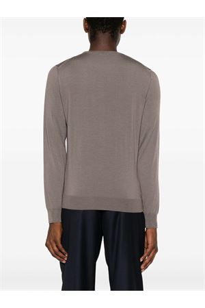 Dove grey merino wool sweater DRUMOHR | D0D103548