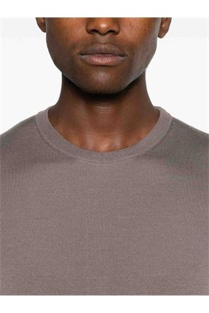 Dove grey merino wool sweater DRUMOHR | D0D103548
