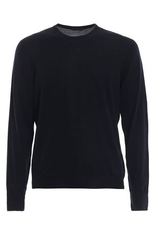 Dark Blue merino wool sweater DRUMOHR | D0D103790