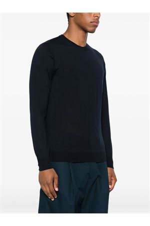 Dark Blue merino wool sweater DRUMOHR | D0D103790