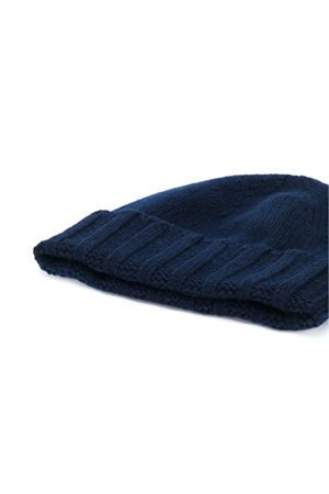 Blue cashmere ribbed beanie DRUMOHR | D1K750797