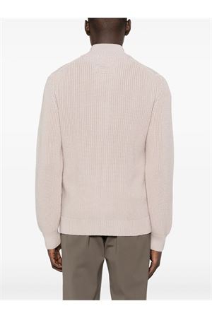 Beige merino wool cardigan DRUMOHR | D5M202PNL130