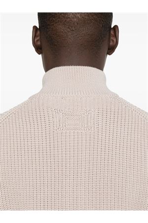 Beige merino wool cardigan DRUMOHR | D5M202PNL130