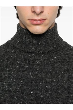 Grey virgin wool and cashmere sweater DRUMOHR | D5SH104NL680
