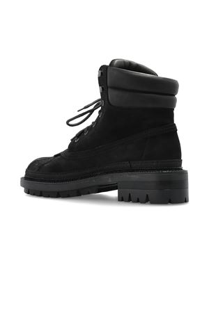 Stivali Army imbottiti in pelle di vitello nero DSQUARED | ABM0159097085462124