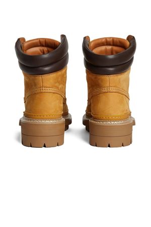Stivali Army imbottiti in pelle di vitello marrone DSQUARED | ABM015909708546M1337