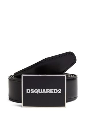 Cintura in pelle nera DSQUARED | GBM000212900001M1510