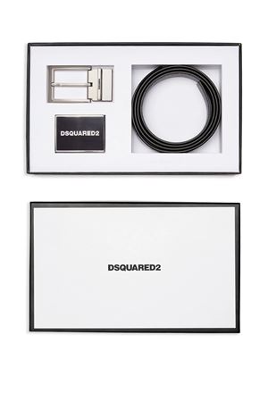 Cintura in pelle nera DSQUARED | GBM000212900001M1510