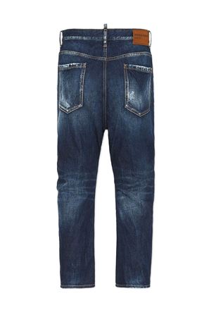 Jeans in denim di cotone DSQUARED | S71LB1637D30011470