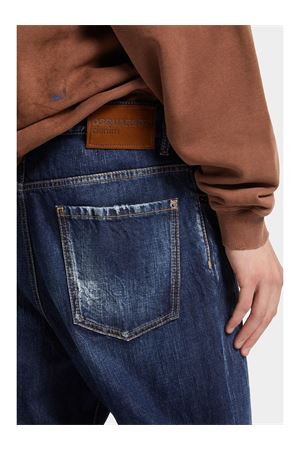 Jeans in denim di cotone DSQUARED | S71LB1637D30011470