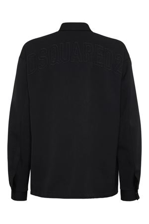 Giacca sportiva in lana nero DSQUARED | S74AM1631D35322900