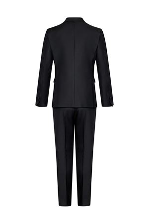 Abito In Seta E Lana Nero DSQUARED | S74FT0493S39408900