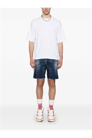 White cotton T-shirt DSQUARED | S74GD1408S24583100