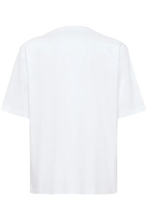 T-shirt oversize in cotone bianco DSQUARED | S74GD1445D20020100