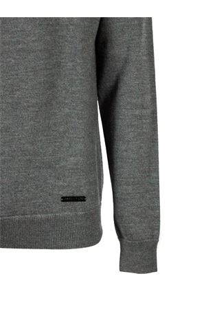 Grey virgin wool jumper DSQUARED | S74HA1564D13133859