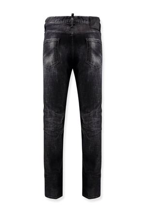 Jeans in denim di cotone nero DSQUARED | S74LB1724S30357900