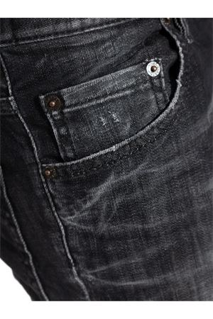 Jeans in denim di cotone nero DSQUARED | S74LB1726S30357900