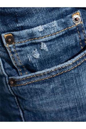 Jeans in denim di cotone blu DSQUARED | S74LB1729S30872470