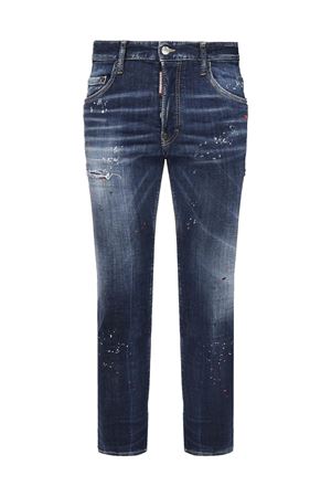 Jeans in cotone blu DSQUARED | S74LB1734S30664470
