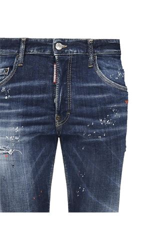 Jeans in cotone blu DSQUARED | S74LB1734S30664470