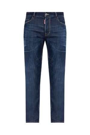 Jeans in cotone blu DSQUARED | S74LB1737D30010470
