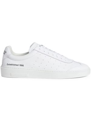 Sneakers in pelle bianca DSQUARED | SNM0447015000011062