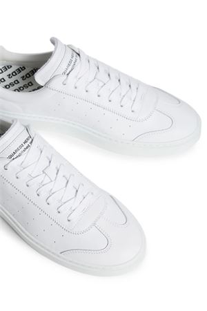 Sneakers in pelle bianca DSQUARED | SNM0447015000011062