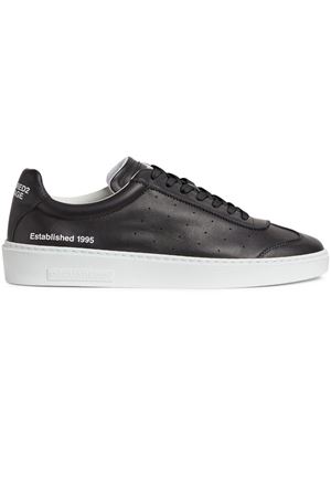 Sneakers in pelle nera DSQUARED | SNM0447015000012124