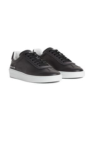 Sneakers in pelle nera DSQUARED | SNM0447015000012124