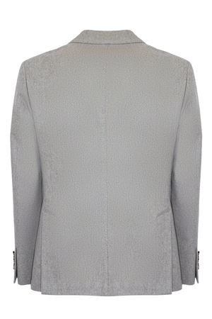 Giacca doppiopetto in misto lana e cashmere grigio ELEVENTY | L70GIAA06TES0L30080