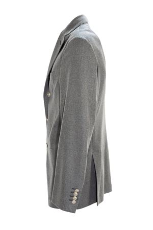 Grey wool and cashmere blend blazer ELEVENTY | L70GIAI01BOTTES0L30022