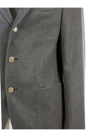 Grey wool and cashmere blend blazer ELEVENTY | L70GIAI01BOTTES0L30022