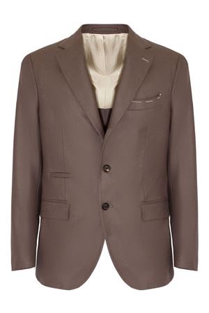 Giacca monopetto in lana marrone ELEVENTY | L75GIAC16TES0H00925N