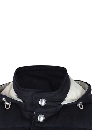 Gilet in misto lana e cashmere blu ELEVENTY | L75GILH04TES0H02711