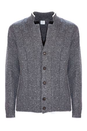 Grey wool and cashmere blend cardigan ELEVENTY | L76MAGL61MAG0L02214125