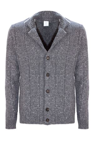 Grey wool and cashmere blend cardigan ELEVENTY | L76MAGL61MAG0L02214125