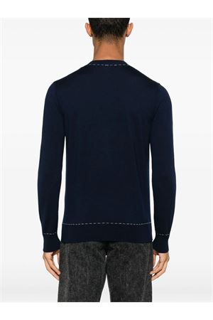 Blue wool sweater ELEVENTY | L76MAGL77MAG0L0301102