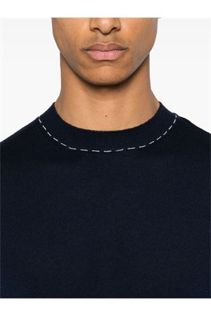 Blue wool sweater ELEVENTY | L76MAGL77MAG0L0301102