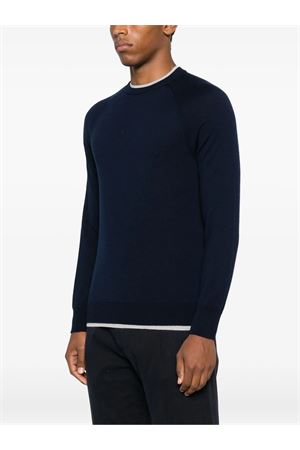 Navy blue wool sweater ELEVENTY | L76MAGL79MAG0L0291113