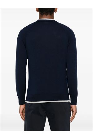 Navy blue wool sweater ELEVENTY | L76MAGL79MAG0L0291113