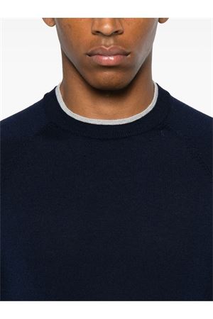 Navy blue wool sweater ELEVENTY | L76MAGL79MAG0L0291113
