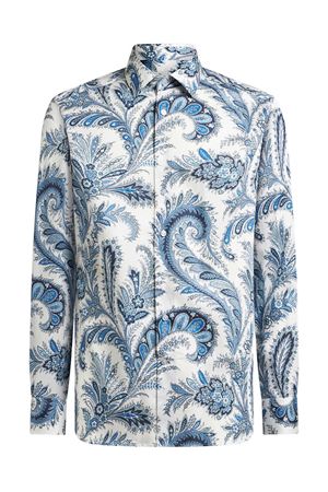 Camicia in cotone bianco ETRO | MRIB000199SA5L1X0802