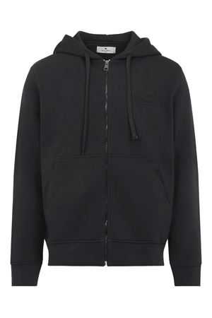 Felpa in cotone nero ETRO | MRMB0004AJ292N0000