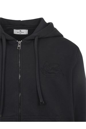 Felpa in cotone nero ETRO | MRMB0004AJ292N0000
