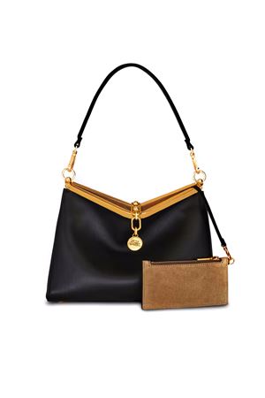 Borsa Vela Media Nera In Pelle ETRO | WP1B0002AU022N0000