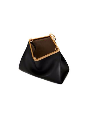 Borsa Vela Media Nera In Pelle ETRO | WP1B0002AU022N0000