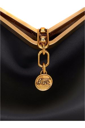 Borsa Vela Media Nera In Pelle ETRO | WP1B0002AU022N0000