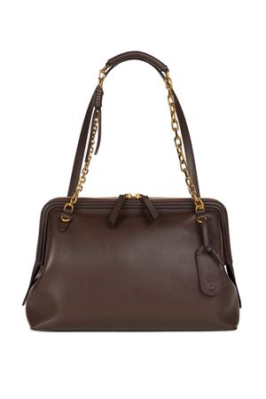Borsa a spalla DOC media marrone ETRO | WP1B0031AP398M0019